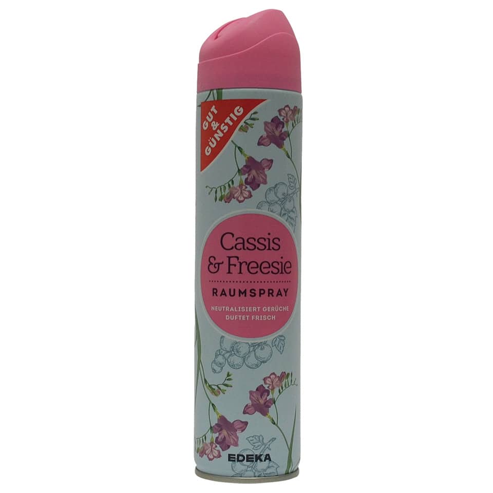 Raumspray, Duftspray, Cassis & Freesie, Floral, Container 250ml
