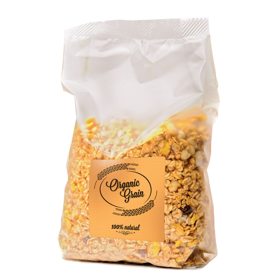 Granola, Müsli, Haferflocken, Knusprig, Naturprodukt