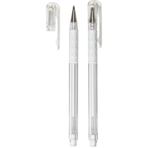 Gel-Tintenroller Hybrid Gel Grip K118, 0,4mm, weiß PENTEL K118LW
