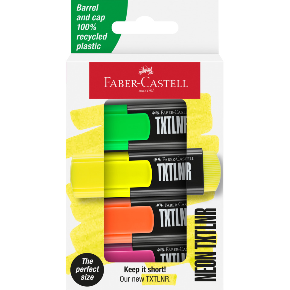 Marker-Set, Textmarker, Highlighter, Neonfarben, Korrekturmarker
