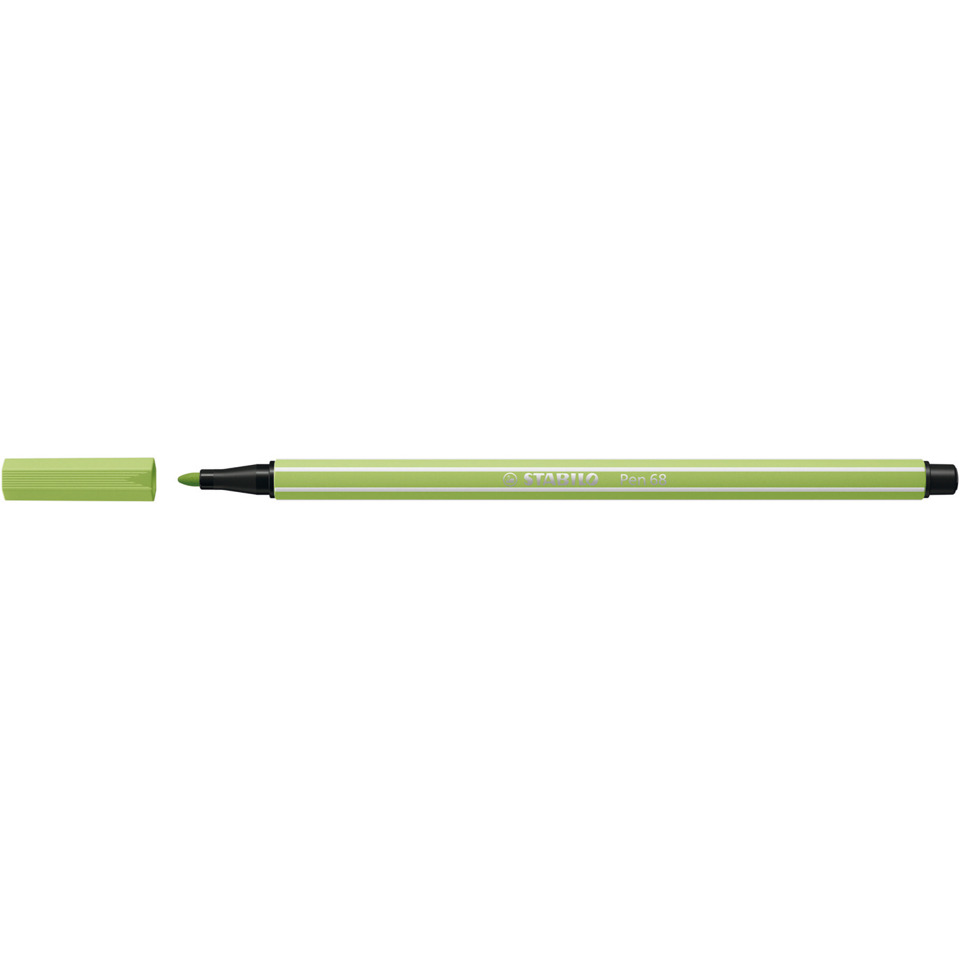 Marker, Grün, Doppelspitzmarker, Filzstift, Pen68
