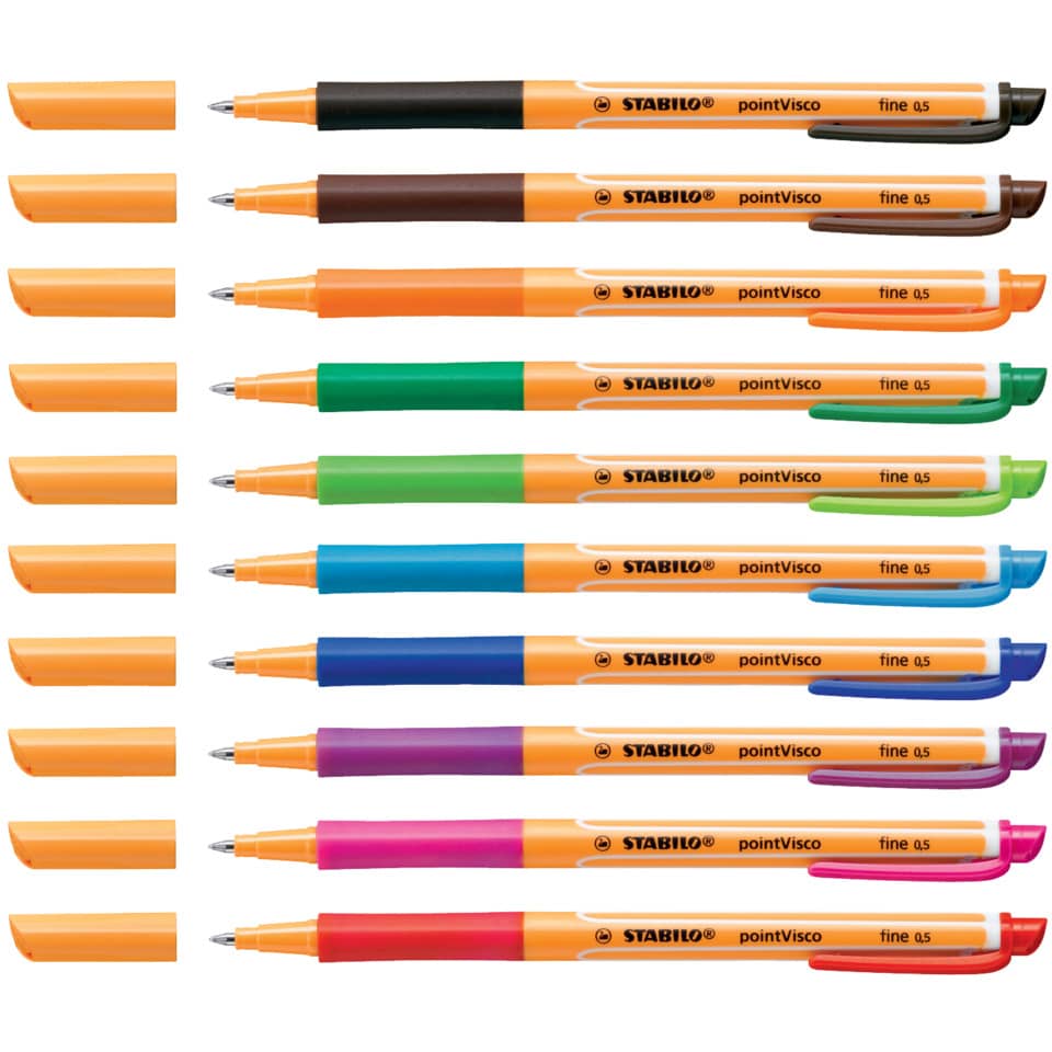marker, highlighter, Stabilo, visco, set