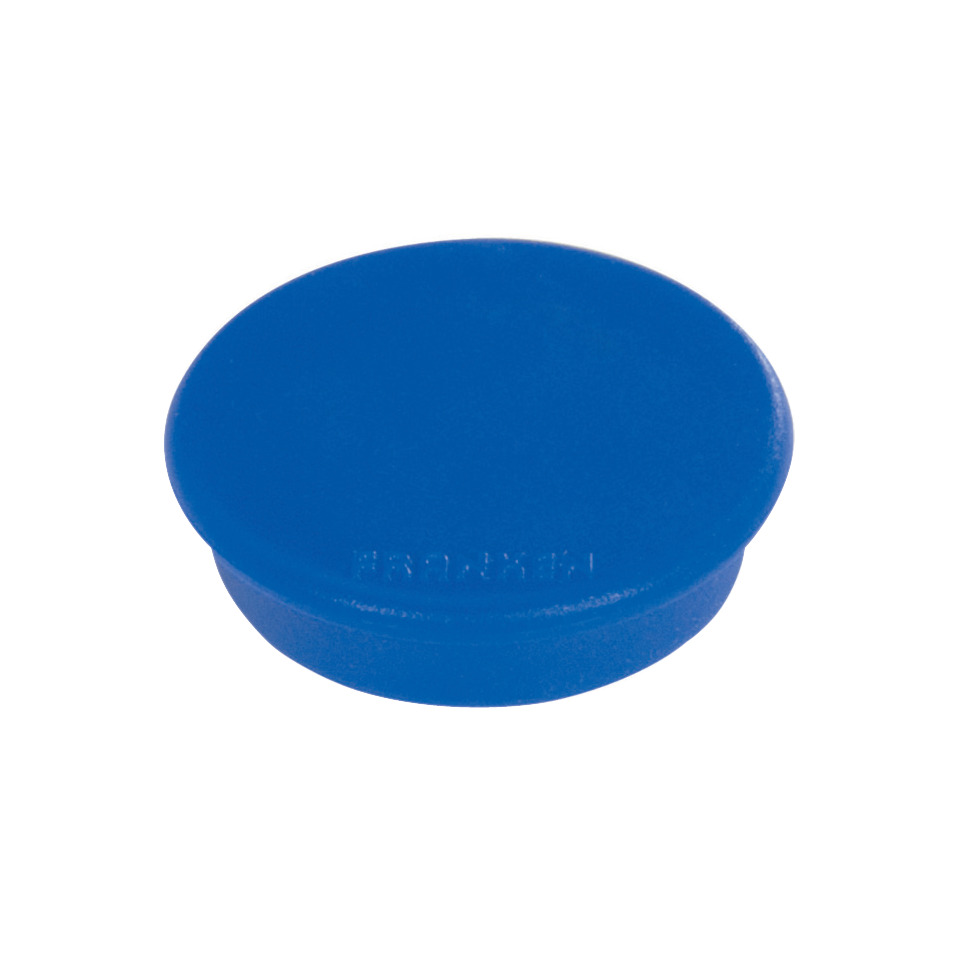 Magnet rund, 38 mm, 1500 g, 10 Stück, blau FRANKEN HM3803