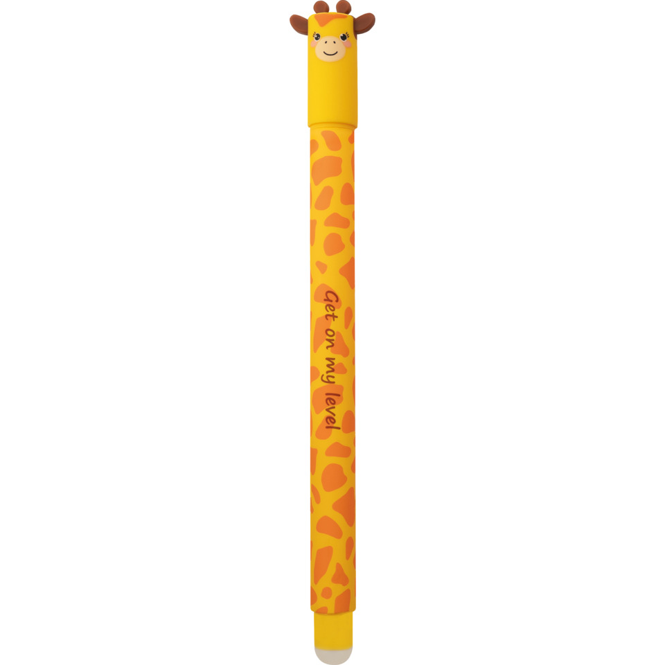 Stift, Giraffe Motiv, Gelb, Giraffenmuster, Stift mit Motiv