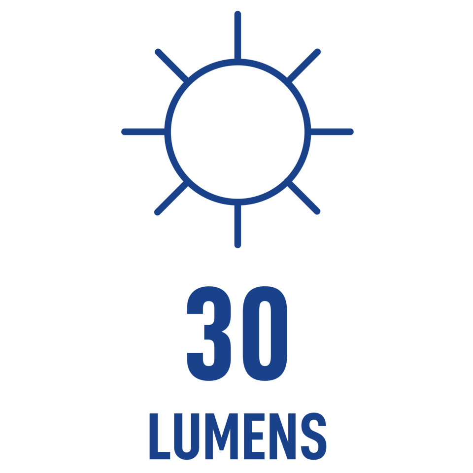 solarlampe, LED, 30 lumen, lampen-symbol, energieeffizient