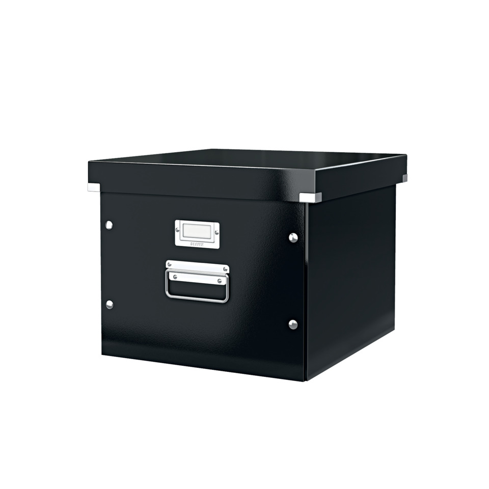 Box, Aufbewahrung, Schwarz, Metall, Deckel-loses Box