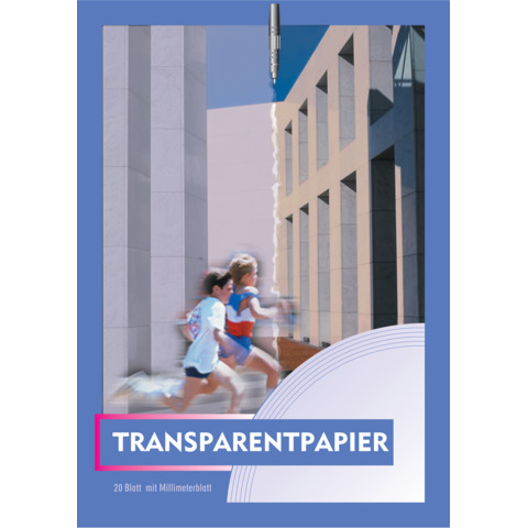 Transparentpapierblock, A3, 70g/m², 20 Blatt PVP 2613