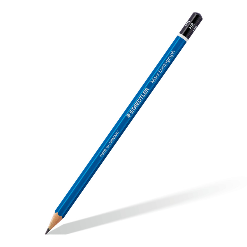 Bleistift, Holzbleistift, HB-Bleistift, Rundkornbleistift, Staedtler-Bleistift