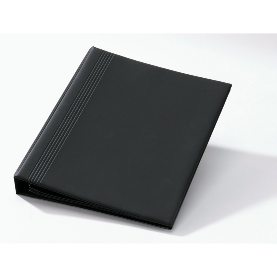 Wallet, Leder, Schwarz, Bi-Fold, Slim
