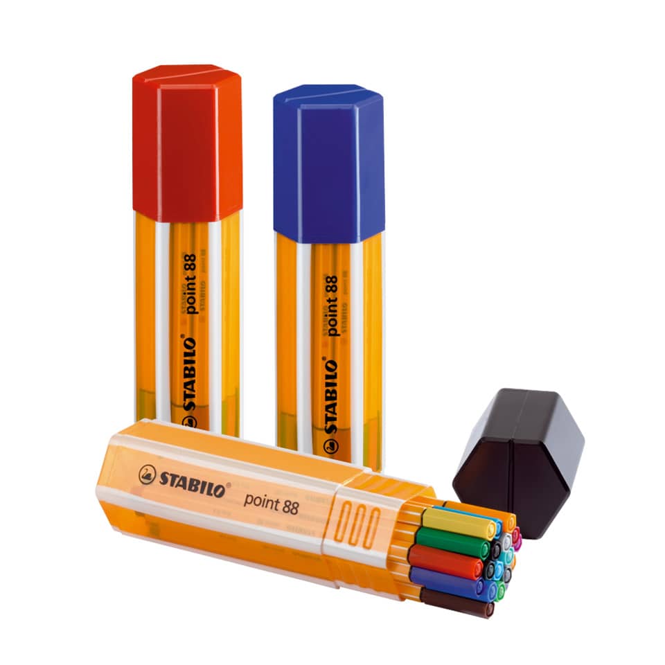 Highlighter, Marker, bunte Marker, Doppelspitzen Highlighter, Stift-Set