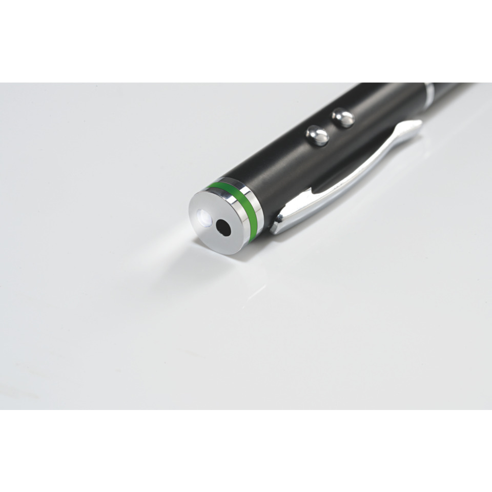 stift, LED-stift, Schwarz, Grün, Kugelspitze