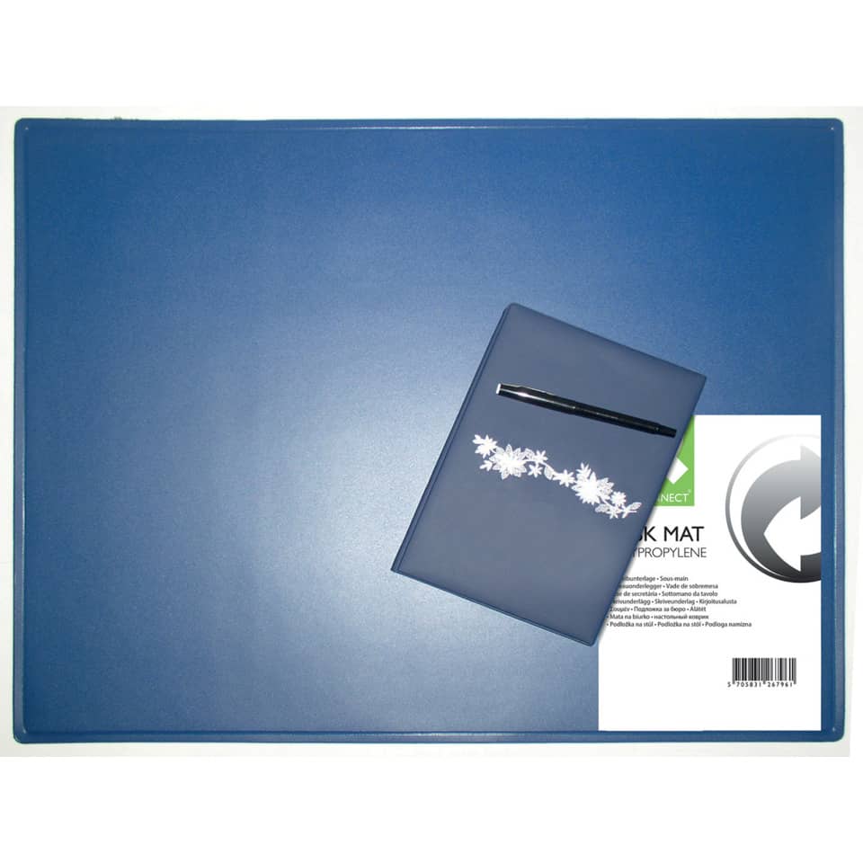 Schreibunterlage, 63x50mm, blau Q-CONNECT KF26797