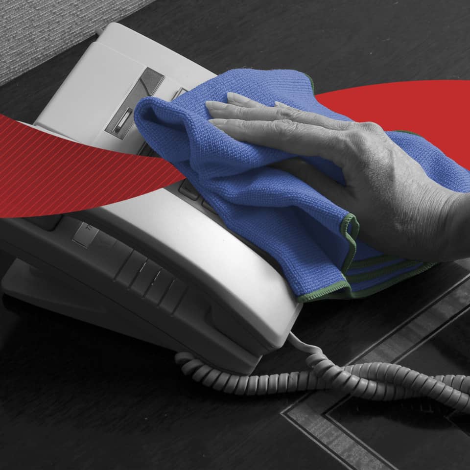telefon, telefonhörer, telefonreinigung, handoberfläche, tuch