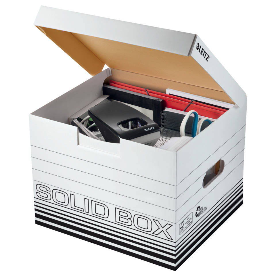Schneidegerät, Schneidwerkzeug, Klebefix, Box, Solid Box, Schreibtischzubehör, Kabelhalter, Locher, Schere, Klebebandspender