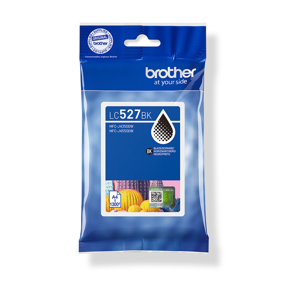 Tintenpatrone, BK-Tintenpatrone, Schwarz, Brother, LC527BK