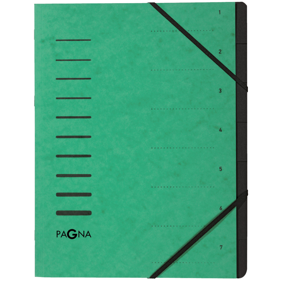 Notizbuch, Spiralbindung, Grün, A4, Band