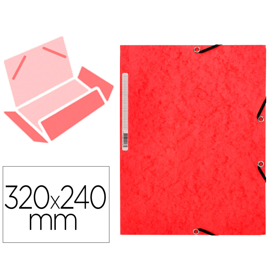 Halter, A4-Mappe, Rot, Clipbinder, Ringösenband