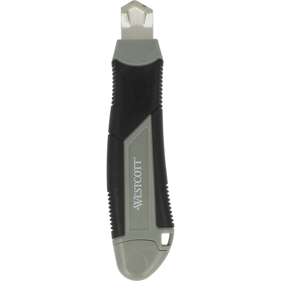  cutter,  utility knife,  retractable,  plastic handle,  gray black