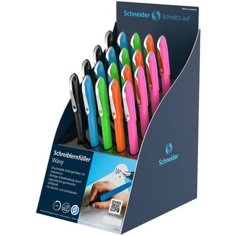 Füllhalter Wavy A sortiert SCHNEIDER 306941