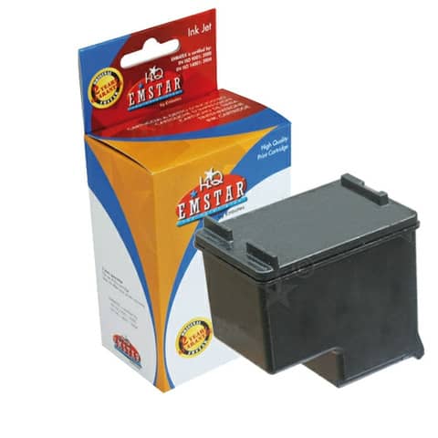Inkjetpatrone, schwarz EMSTAR H76