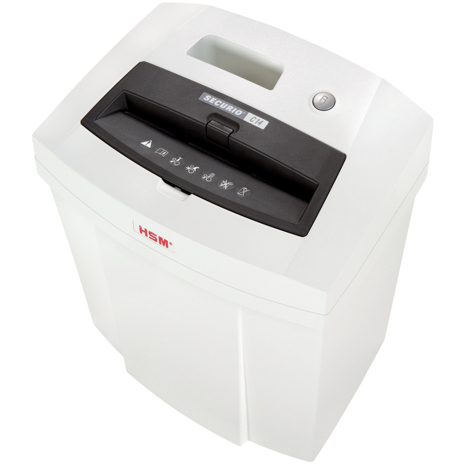 Papierschredder, Zertifikat, HSM, C14, White appliance