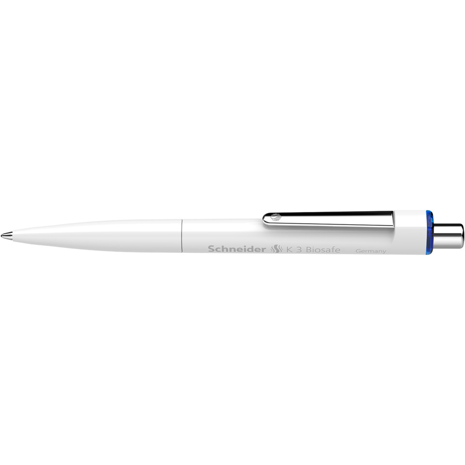 Kugelstift, Kugelschreiber, weiß, Körper, Biosafe