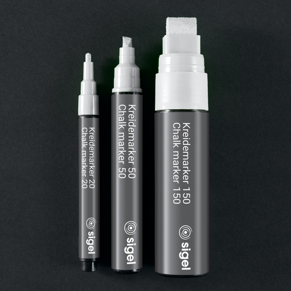 Chalk marker, Permanent marker, Black marker, Marker set, Chalk marker 150