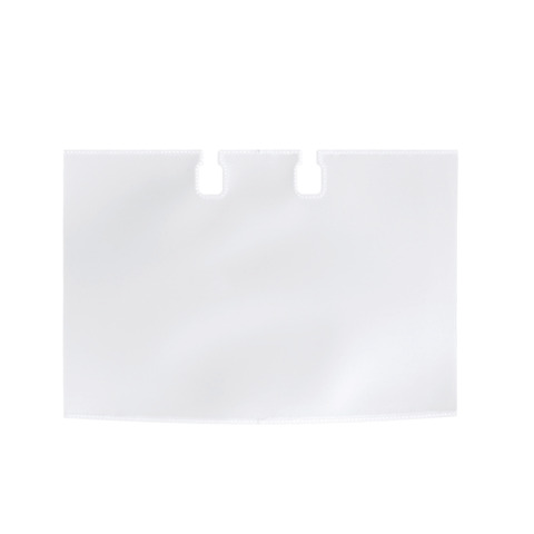 Visitenkarten-Ersatzhüllen Visifix® Flip/Desk, 40 Stück, transparent DURABLE 2418 19