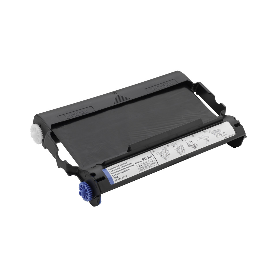 Tonerkassette, Tonerkartusche, PC-301, Schwarz/Blau, Drucker Zubehör