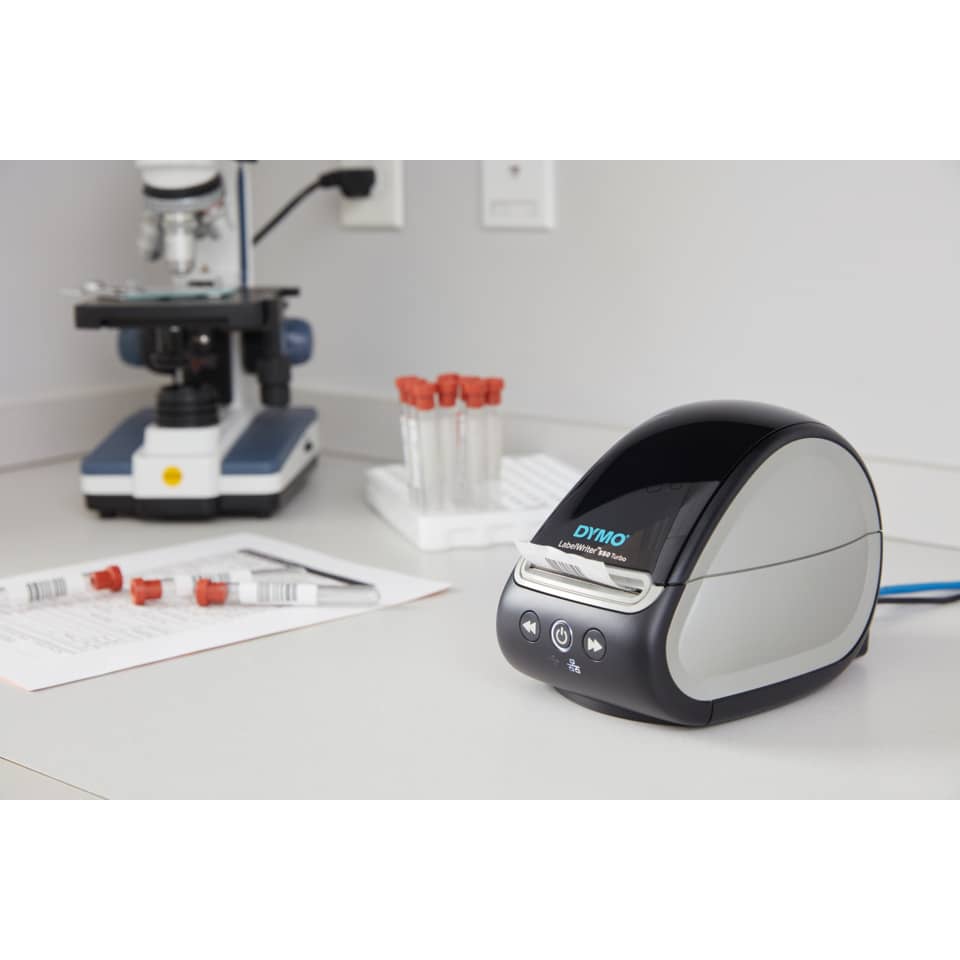Dymo labeler, Label printer, Thermal printer, Kleines Etikettengerät, Laborausstattung
