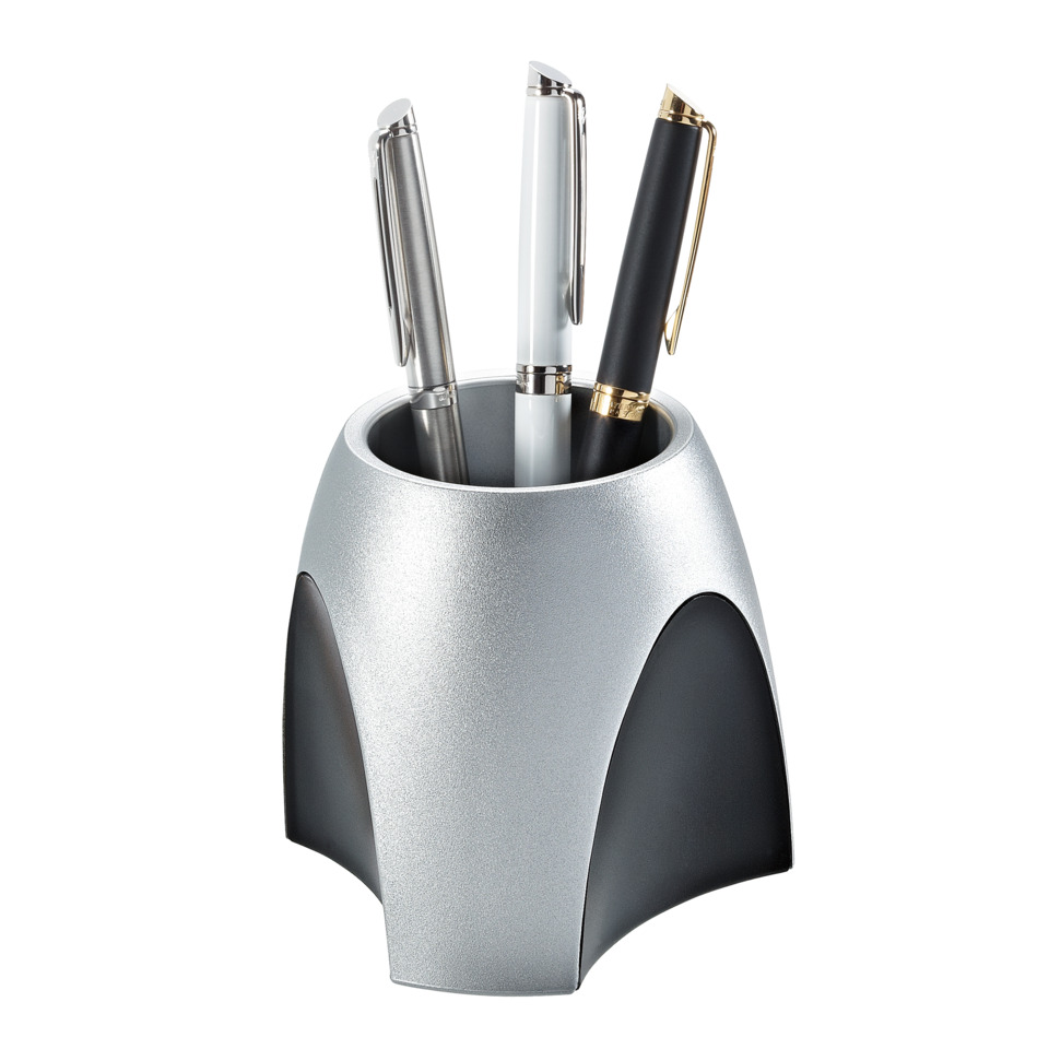 Stifthalter, Schreibtisch-Accessoire, Metallbasis, Stifthalter, Schreibwaren-Organizer