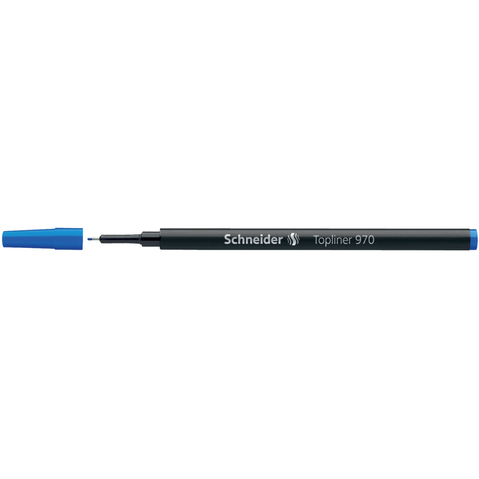 Korrekturbleistift, Marker, Filzstift, Blue tip, Schneider Topliner 970