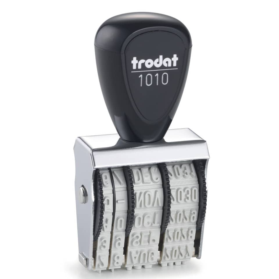 Datumstempel Classic, 4mm, schwarz TRODAT 1010