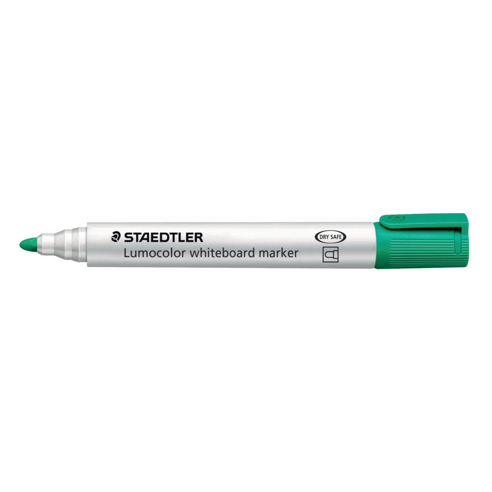 Whiteboard Marker, Lumocolor, Grüne Kappe, Niedrige Geruch, Trockene Sicherheit