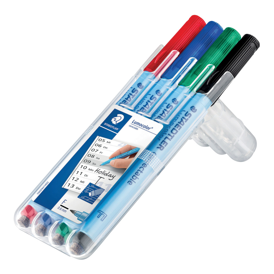Stifte, Deckfarbstifte, Markierstifte, Kugelschreiber, LumiColor, Stifte, Wassermarker, Kugelschreiber, Deckfarbe, Mehrfarbig