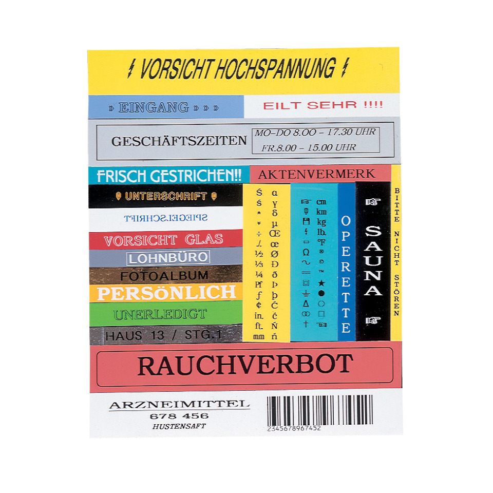 Schriftband laminiert, 12mmx7,7m, schwarz/transparent BROTHER TC101
