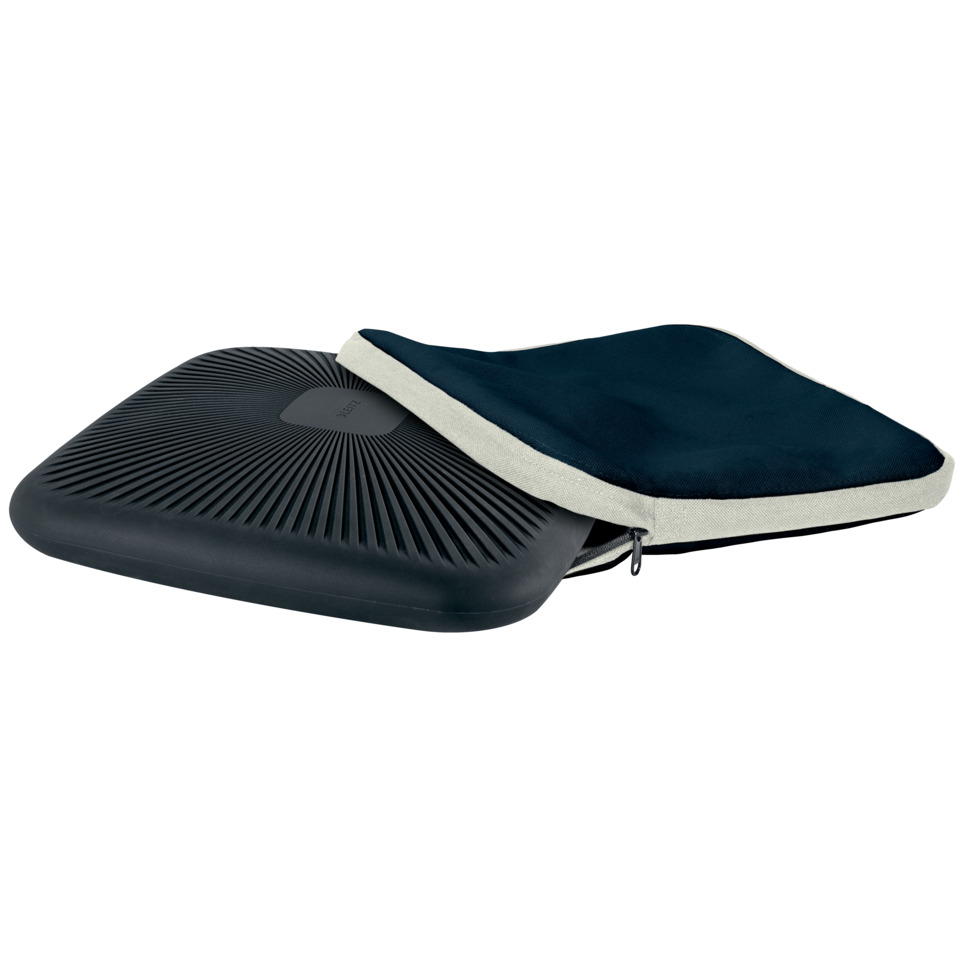 Laptop-Kühlpad, Kühlpad, USB-Betrieb, Rutschfeste Oberfläche, Grau/Blau, Laptopständer, Kühlunterlage, Lüftungsschlitze, Schwarzer Kunststoff, Schutzhülle