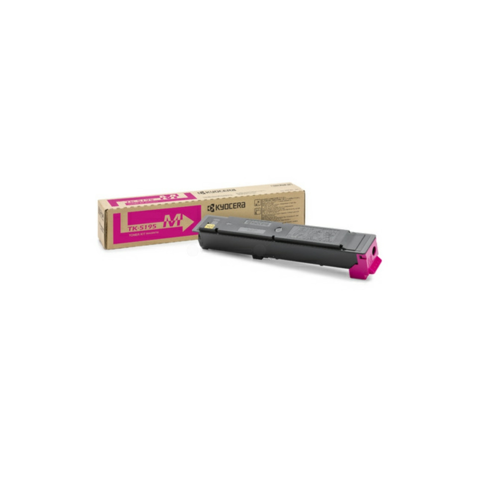 Toner Kartusche, Kyocera Toner, TK-5195, Magenta Toner, Drucker Zubehör