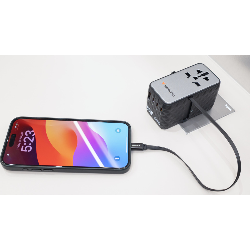 Smartphone, Aufladen, Powerbank, USB-C, Bildschirmkantenschnitt