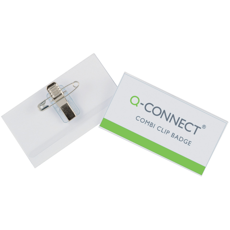 Klippringe, Kombi Clip, Magnetclip, Badge, Q-Connect