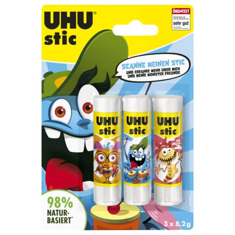 Klebestift Monster Edition UHU 7003160 / 9000179