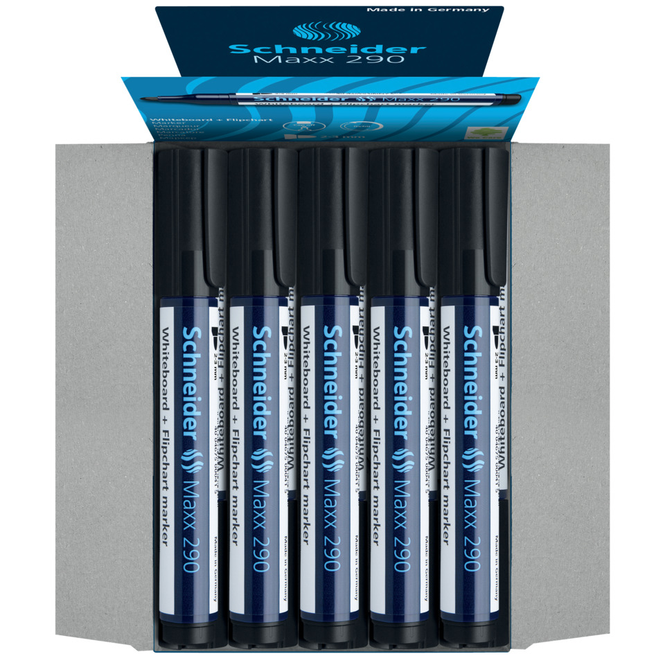 Whiteboard-Marker, Blau, Permanentmarker, Satz, 6er-Set