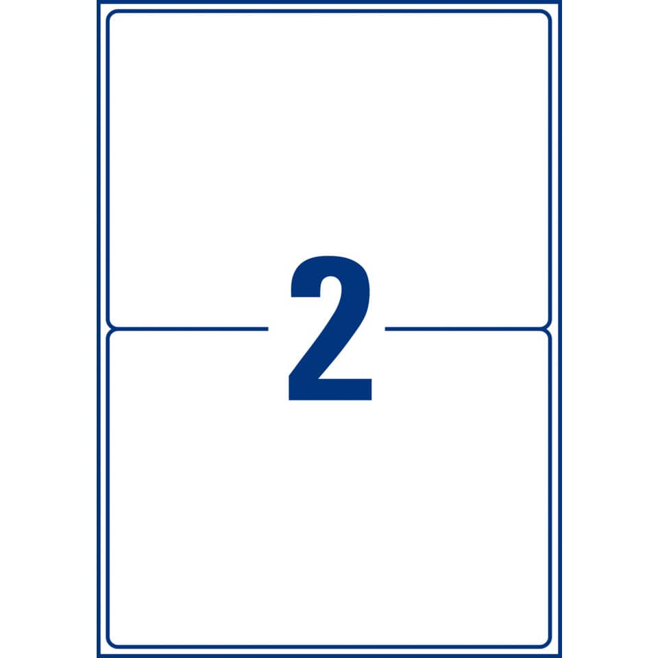 nummer, karte, illustration, zwei, blau