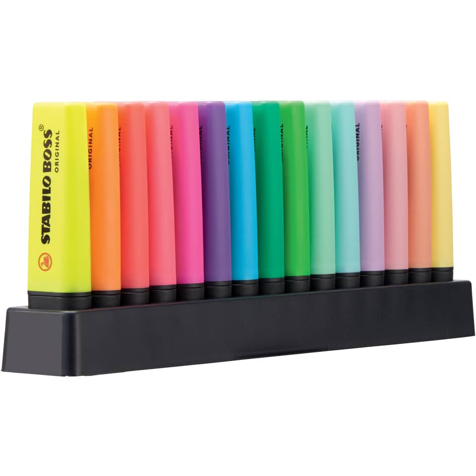Markerstifte, Neonfarben, Markierstifte, Farbstifte, Leuchtmarker