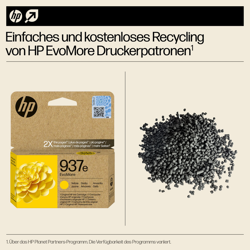 Druckerpatrone, Tintenpatronen, EvoMore, HP, Kohle