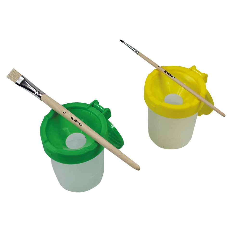 Pinsel, Gerät, Werkzeug, Behälter für Farbe