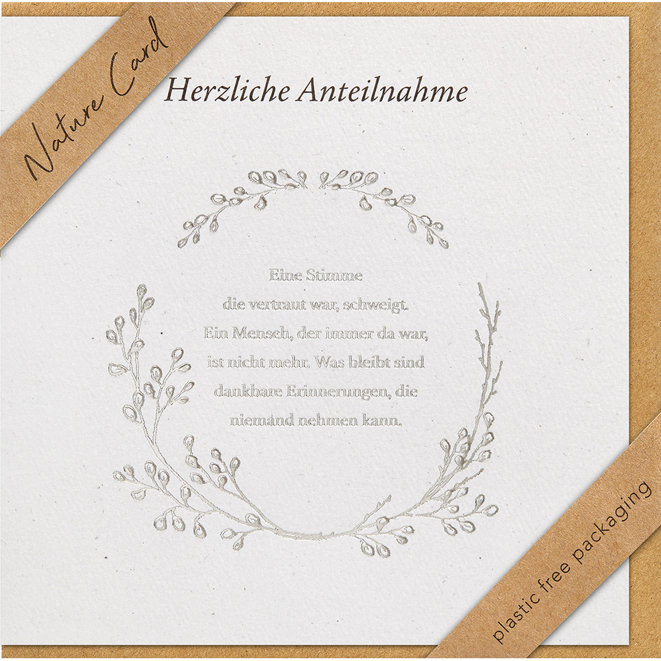 Nature Card, Grußkarte, Karte, Dankeskarte, Karten-Design