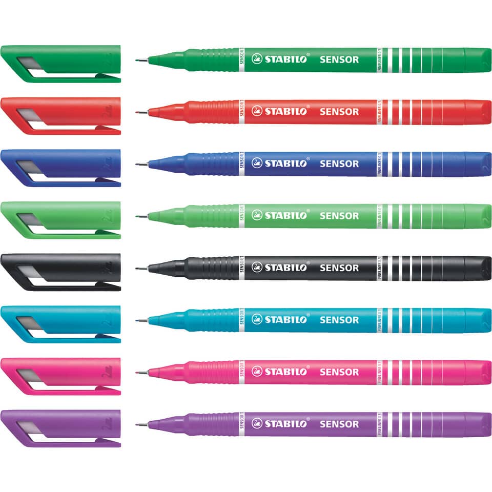 Korrekturmarker, Marker, Tintenkiller, Filzstift, Stabilo Sensor