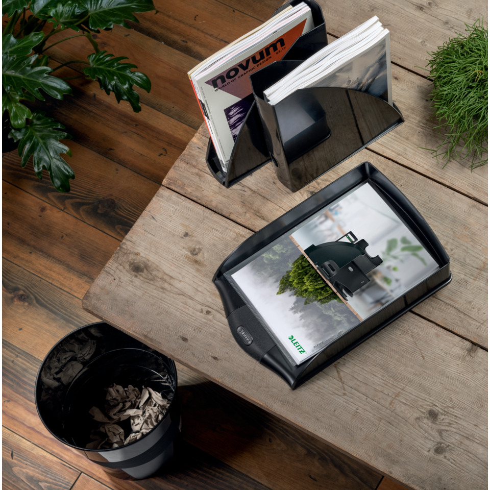 magazinhalter, schreibtisch organizer, broschürenhalter, abfalleimer, druckerständer