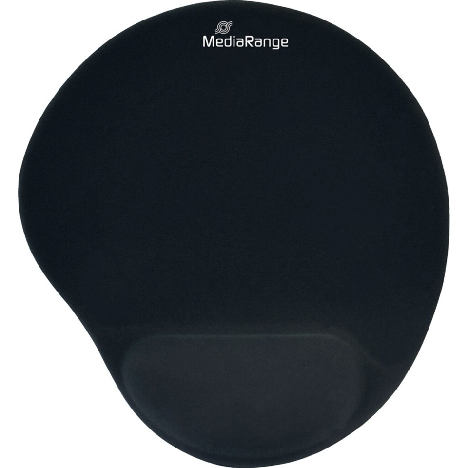 Tischunterlage, Mousepad, Gepolstert, Schwarz, MedialRange
